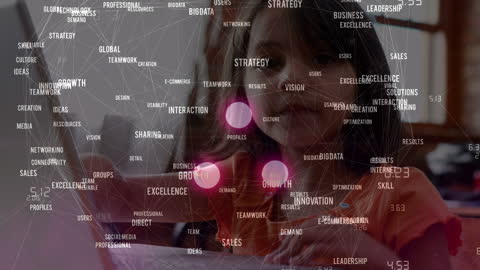 Young Student Exploring Interactive Digital Connections