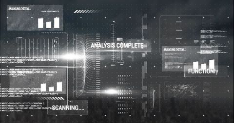 Digital Data Processing Interface Displaying Analytics - Download Free Stock Images Pikwizard.com