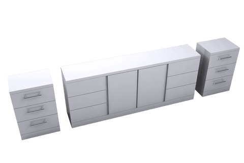 white modern cabinets with drawers on transparent background - Download Free Stock Videos Pikwizard.com