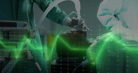 Healthcare Surgeons Analyzing Patient Data in Operating Room - Download Free Stock Images Pikwizard.com