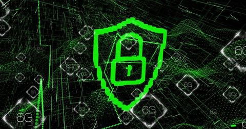 Digital Data Security Visualization with 6G Concept - Download Free Stock Images Pikwizard.com