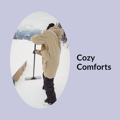 winter snow shoveling for seasonal joy - Download Free Stock Templates Pikwizard.com