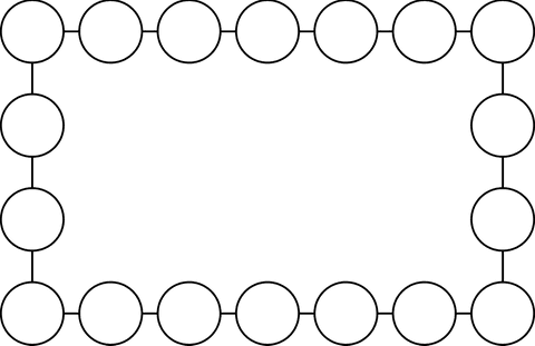 Black abstract circular shape on transparent background