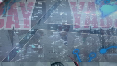 Scientists Working with Digital Data and Animation Visualization