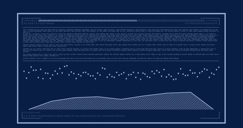Digital Financial Data Processing on Blue Background - Download Free Stock Images Pikwizard.com