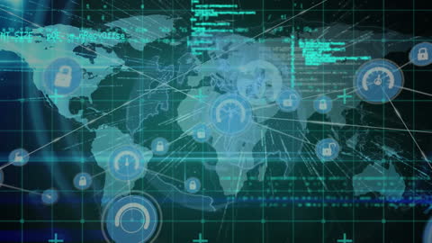 Global Network Connectivity and Digital Technology Concepts