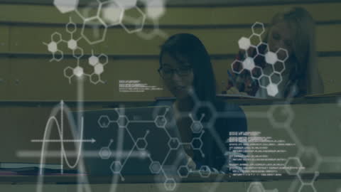 Students Engaged in Digital Learning with Scientific Data Overlays