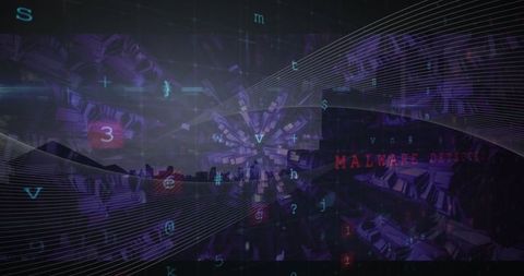 Digital interface and data processing overlay in urban environment