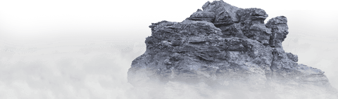 Majestic Rocky Peak Amidst Ethereal Transparent Clouds - Download Free Stock Videos Pikwizard.com