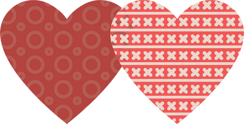 abstract heart pattern with transparency for creative designs - Download Free Stock Videos Pikwizard.com