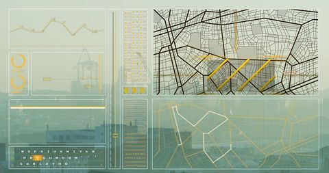 Smart City Data Analysis and Information Flow - Download Free Stock Images Pikwizard.com