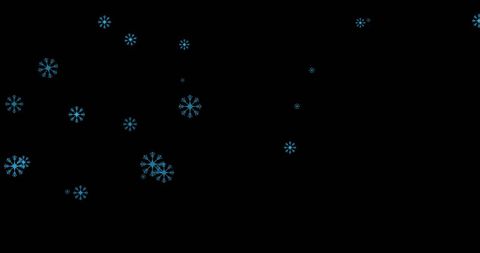 Ethereal Snowflakes with Vibrant Lines on Dark Background - Download Free Stock Images Pikwizard.com