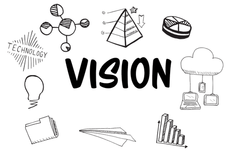 Vision Concept Doodles with Various Icons on Transparent Background - Download Free Stock Videos Pikwizard.com
