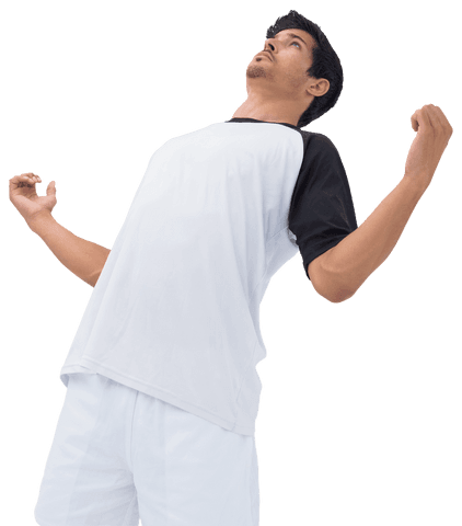 hispanic male footballer celebrating win on transparent background - Download Free Stock Videos Pikwizard.com