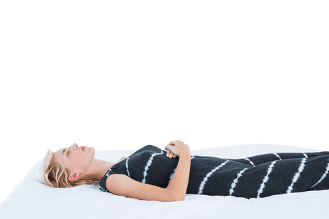 blonde woman peacefully napping on bed, transparent design - Download Free Stock Videos Pikwizard.com