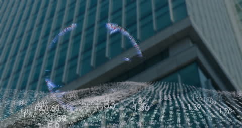 Digital Data Streams Over Urban Architecture