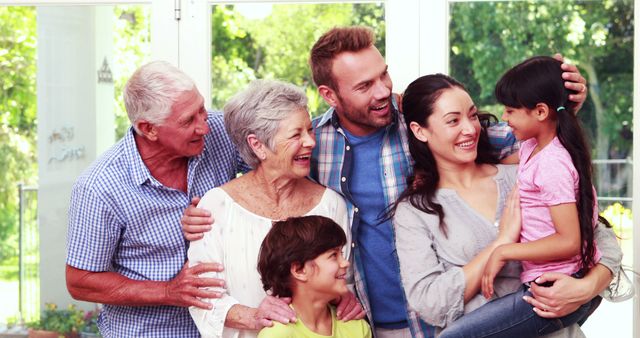 Diverse Multi-Generation Family Spending Quality Time Together - Download Free Stock Images Pikwizard.com