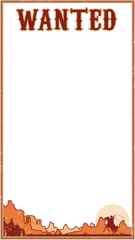 Western Wanted Poster Template with Transparent Background - Download Free Stock Videos Pikwizard.com