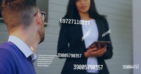 Data Processing with Business Professionals in Office - Download Free Stock Images Pikwizard.com