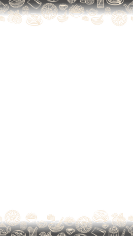 Line-Art Border with Breads and Tea Cups on Transparent Background - Download Free Stock Videos Pikwizard.com