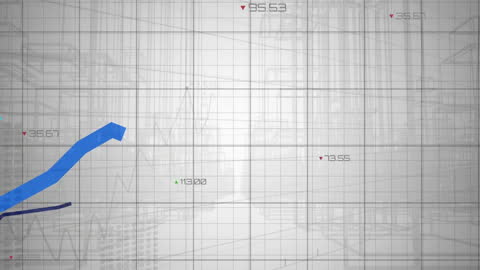 Animated Financial Graphs and Data Visualization