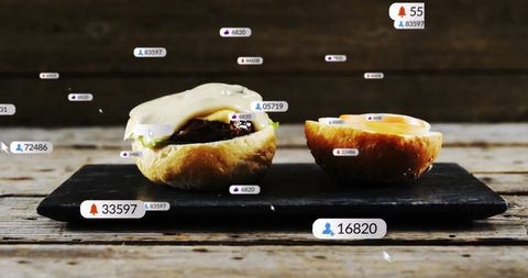 Interactive Social Media Engagement with Gourmet Burgers