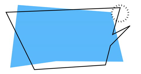 Dynamic Speech Bubble in Blue Digital Art Background