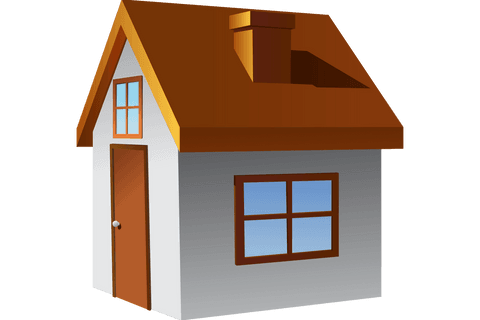 small house on transparent background vector illustration - Download Free Stock Videos Pikwizard.com