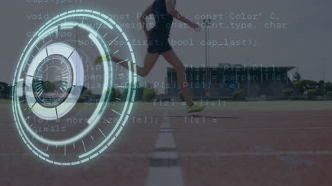 Data Analytics in Sports Training Concept