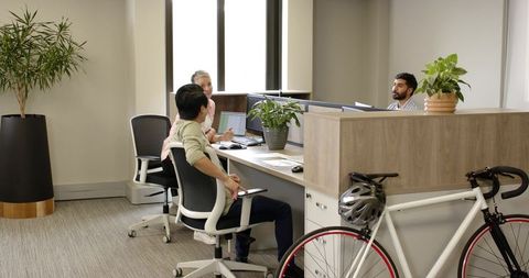 Team Collaboration Everything Modern Smart Eco Workplace Style