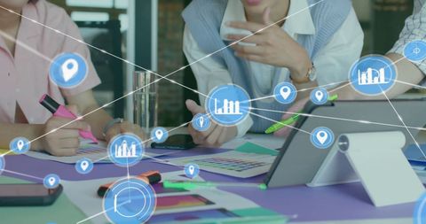 Digital connections and business strategy collaboration