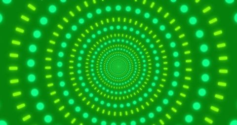 Green Hypnotic Light Tunnels with Geometric Patterns - Download Free Stock Images Pikwizard.com