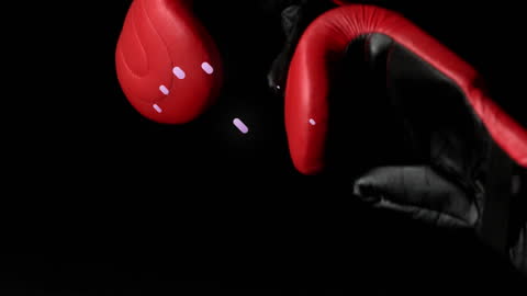 Dynamic Boxing Gloves with Abstract Visual Animation