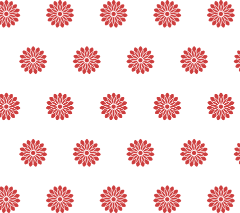 Abstract Red Flower Shapes on Transparent Background - Download Free Stock Videos Pikwizard.com