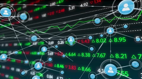 Digital Networking Over Stock Market Data
