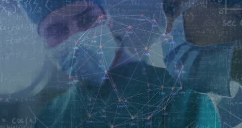 Innovative Surgical Team Analyzing Digital Health Data