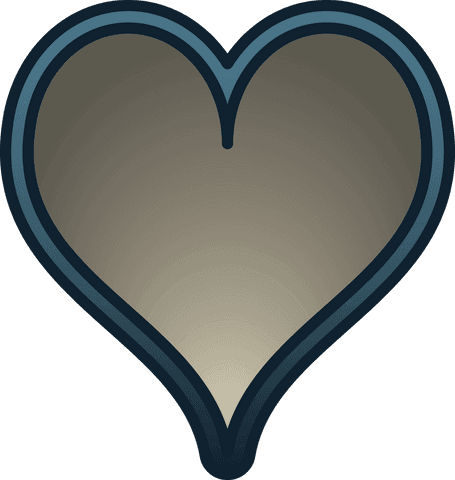 Transparent Gray Heart Symbol Illustration - Download Free Stock Videos Pikwizard.com
