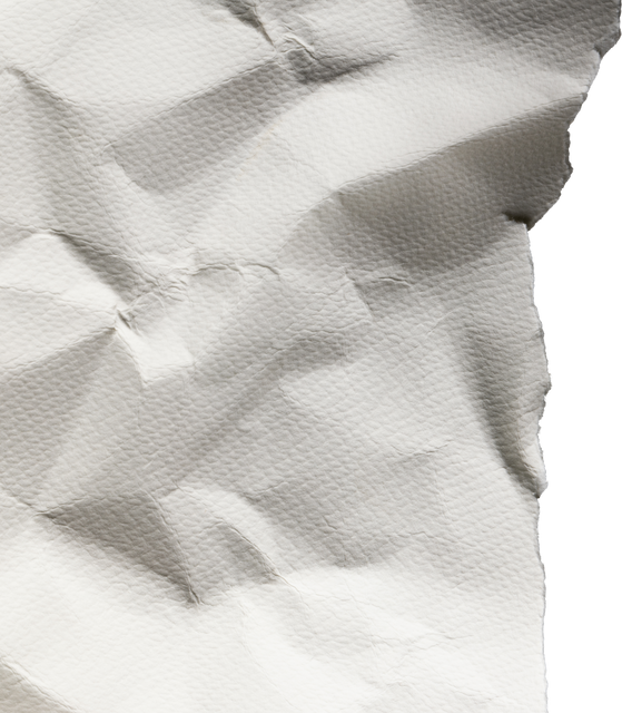 Close-Up of Torn Crumpled Paper on Transparent Background - Download Free Stock Videos Pikwizard.com