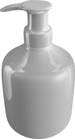 transparent white soap dispenser on light background - Download Free Stock Videos Pikwizard.com