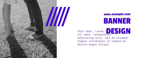 Grounded Living Banner Design with Text Space