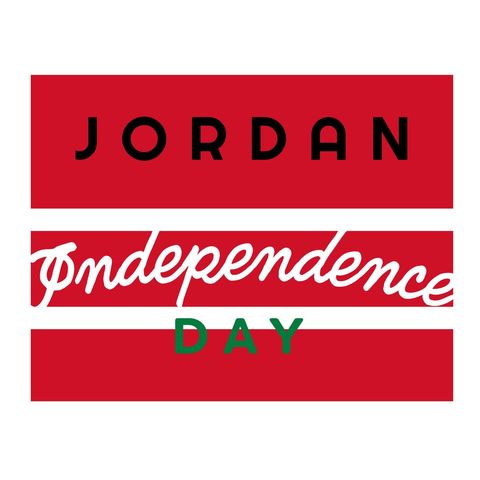 Jordan Independence Day Celebration Graphic Banner - Download Free Stock Templates Pikwizard.com