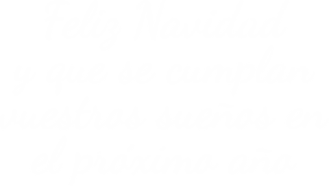Festive christmas spanish greeting on transparent background
