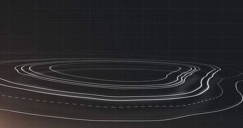 Futuristic Digital Interface with Abstract White Lines - Download Free Stock Images Pikwizard.com