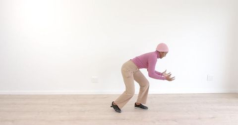 Expressive dance movement contemporary choreography indoors