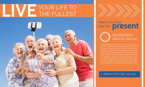 joyful seniors taking selfie embracing active aging lifestyle - Download Free Stock Templates Pikwizard.com