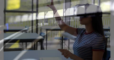 Innovative Virtual Reality Experience in Modern Classroom Technology