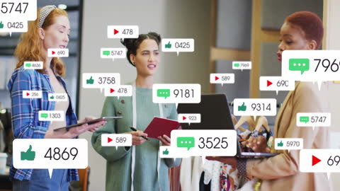 Digital Collaboration on Social Media Analytics in Modern Office