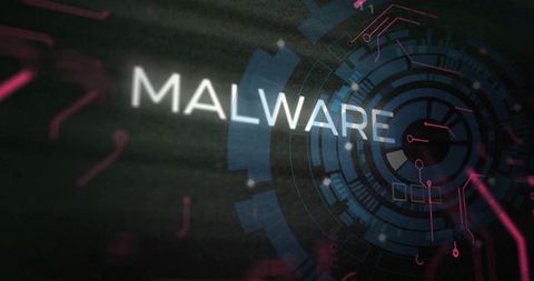 Cybersecurity Concept with Malware Scope Scan Overlay - Download Free Stock Images Pikwizard.com