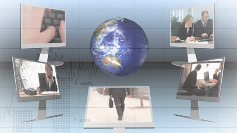 Global Business Networking with Technology Interfaces Around World