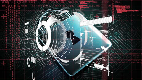 Digital Security and Data Analysis Conceptual Art